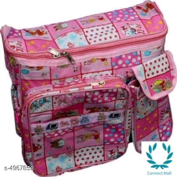 Comfy Baby Diaper Bag - L XW X H:(35 X40 X22)cm, Premium Rexine, Baby Diaper Bag, Pack Of:1